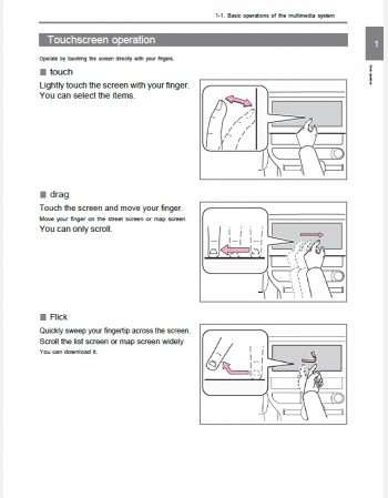toyota bz4x 2024-2025 navigation & multimedia system manual (jdm)